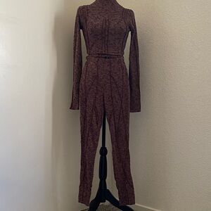 Urban Outfitters Out From Under Burgundy Long Sleeve Top and Leggings